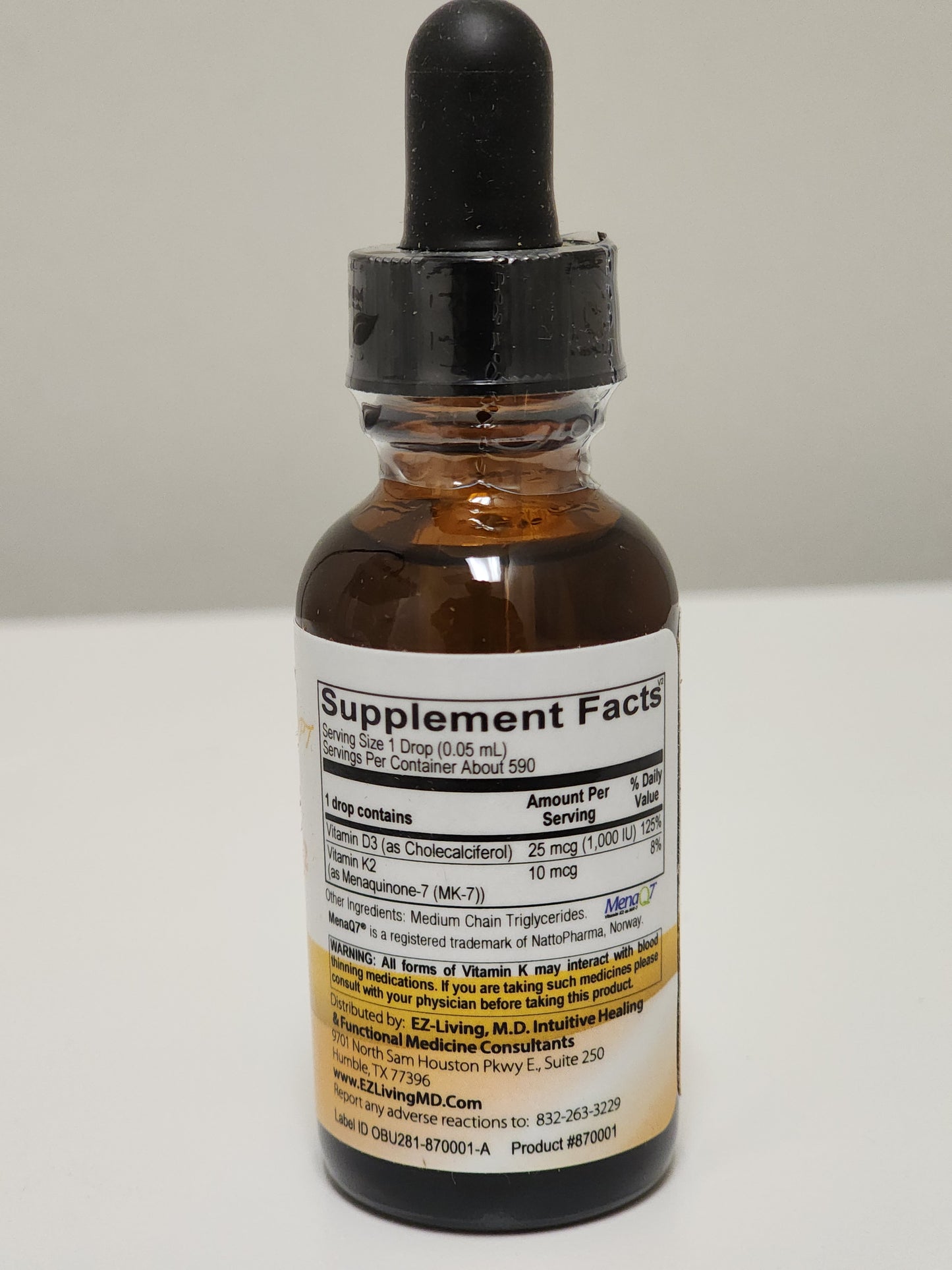 Ez D3/K2 (Vitamin D3)